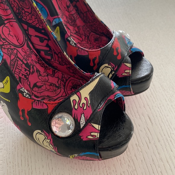 ❤️ NEW - ‘Glamour Guts’ Shoes by IRON FIST ❤️ - Picture 9 of 16